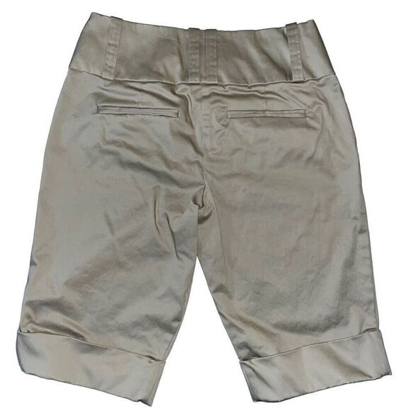 INC. International Concepts khaki dress shorts 4 - Picture 2 of 3